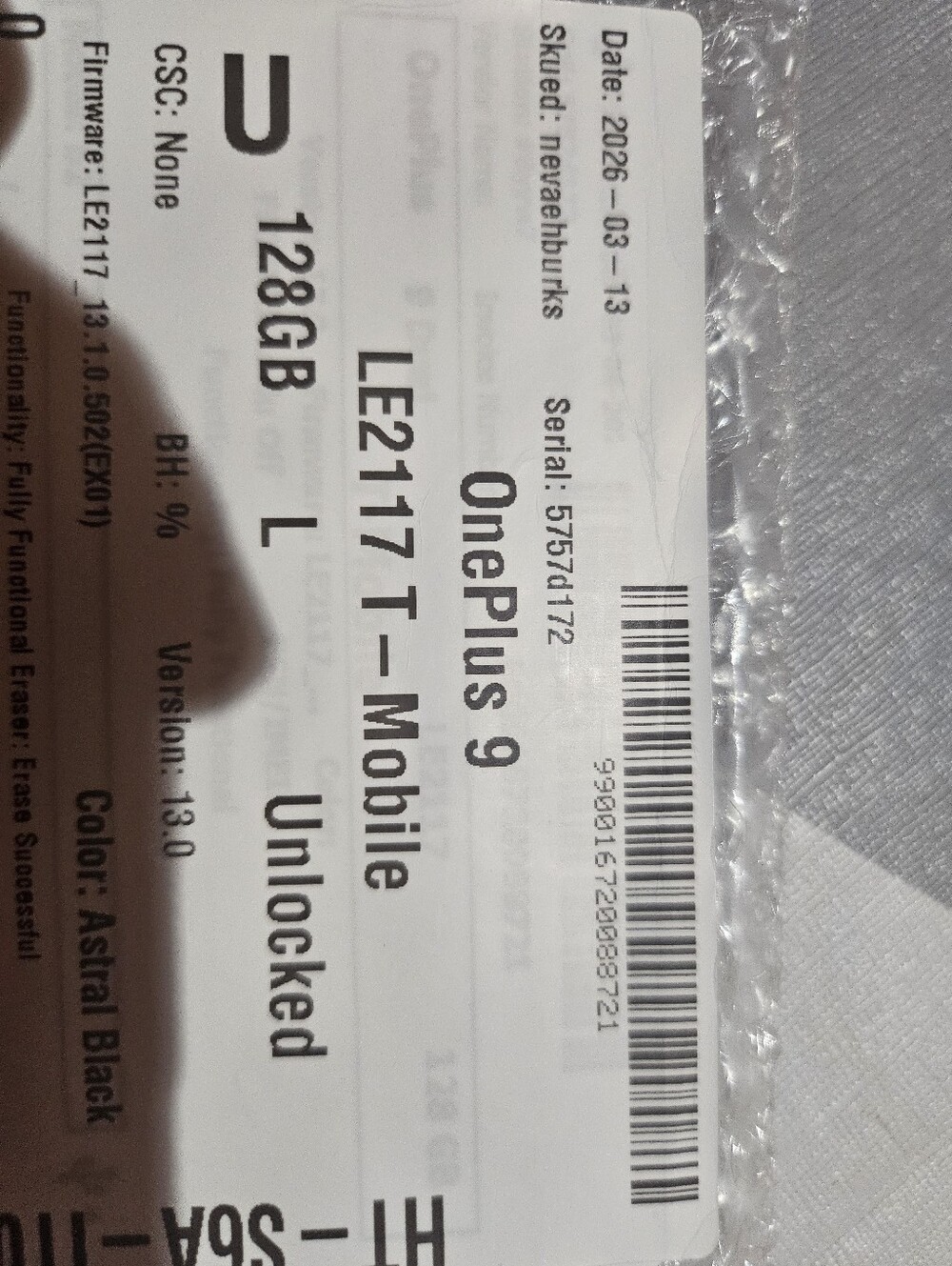 OnePlus 9 Black Rear-Logo Smartphone with Dual Camera Module - Picture 7 of 8